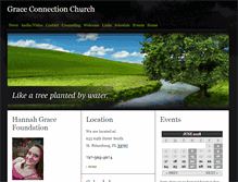 Tablet Screenshot of graceconnectionchurch.org